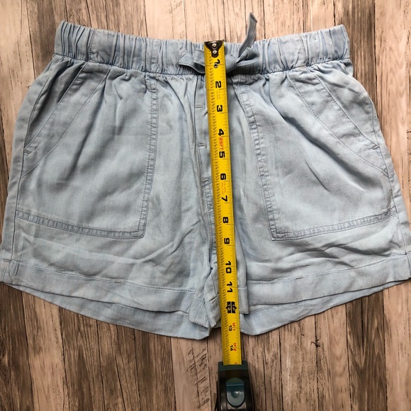 ☀️Chambray shorts with drawstring - Picture 5 of 6